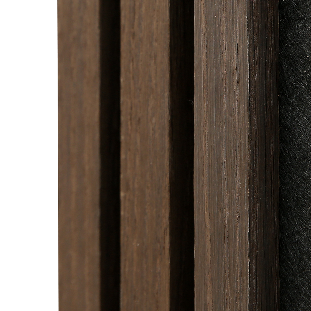 Sample - Slat Wall Panel | Smoked Oak